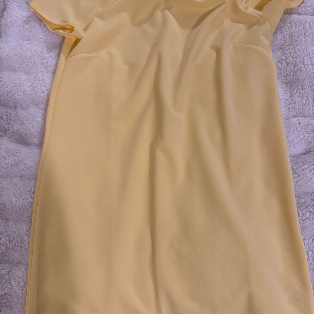 She + Sky Sunny Yellow Mini Dress
